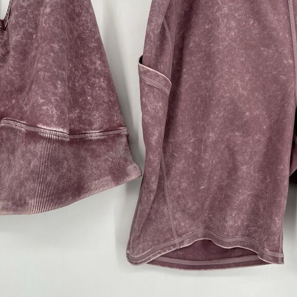 Torrid Active Pink Set Low Impact Long Line Sports Bra Biker Shorts 9" Inseam 4X - Picture 5 of 9